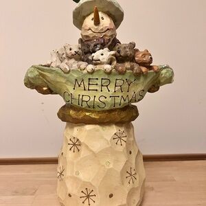 Festive Snowman Christmas Decoration